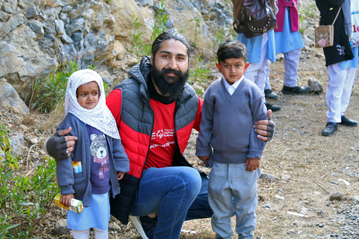 Friendships were formed at the end an inclusive hike between students with and without intellectual disabilities.